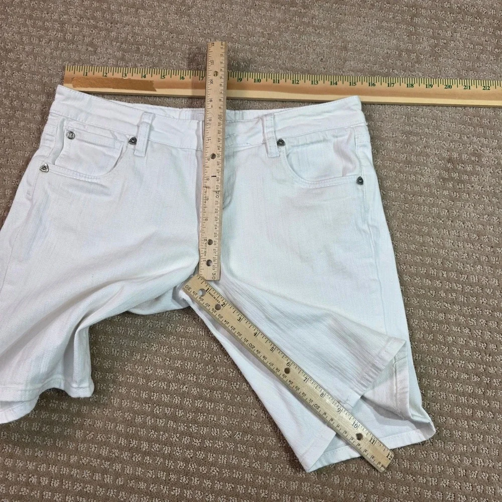 KUT from the‎ Kloth Catherine Boyfriend Short Size 4 White Denim KS734MB1N